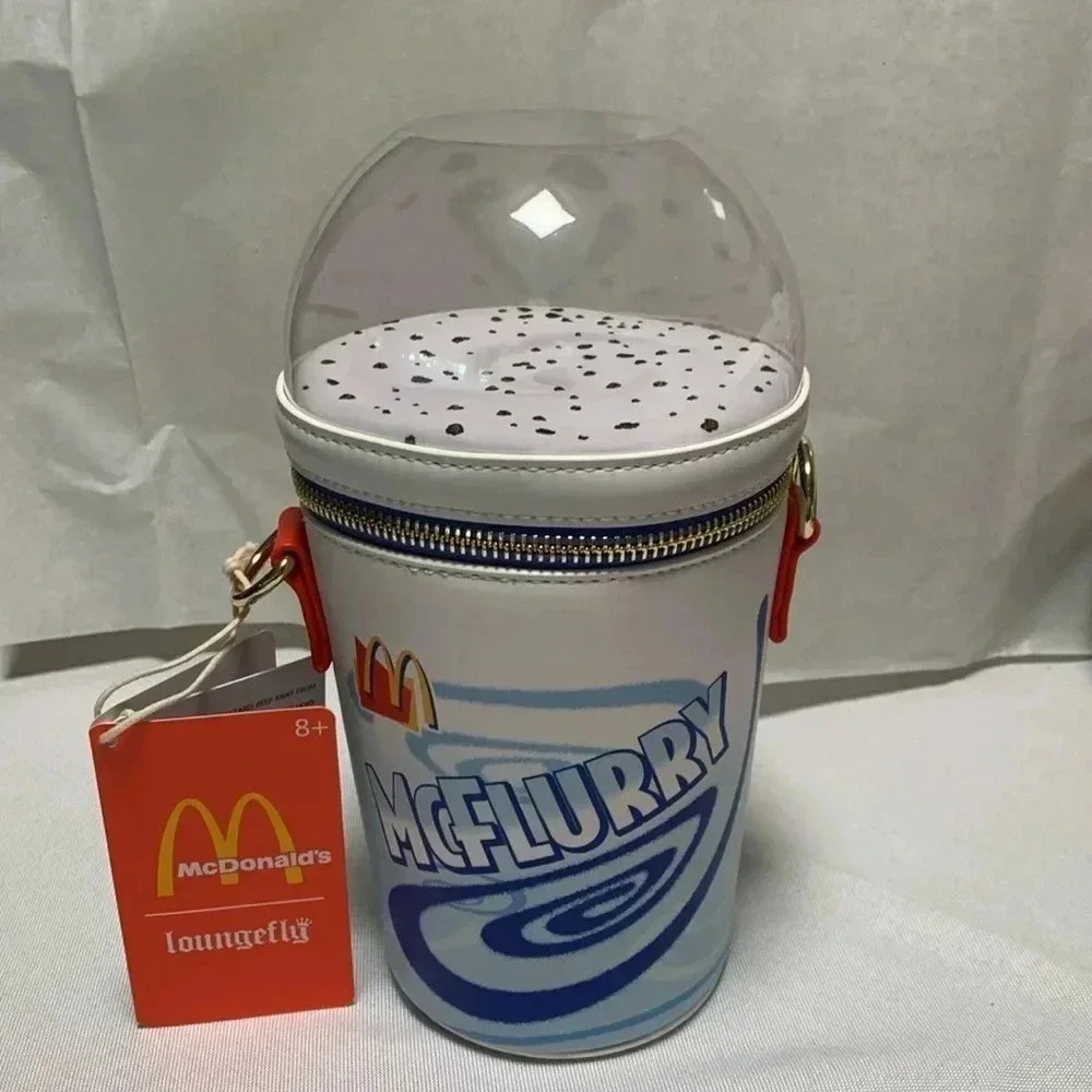 LOUNGEFLY McDonald’s McFlurry Purse,Crossbody. NWT.